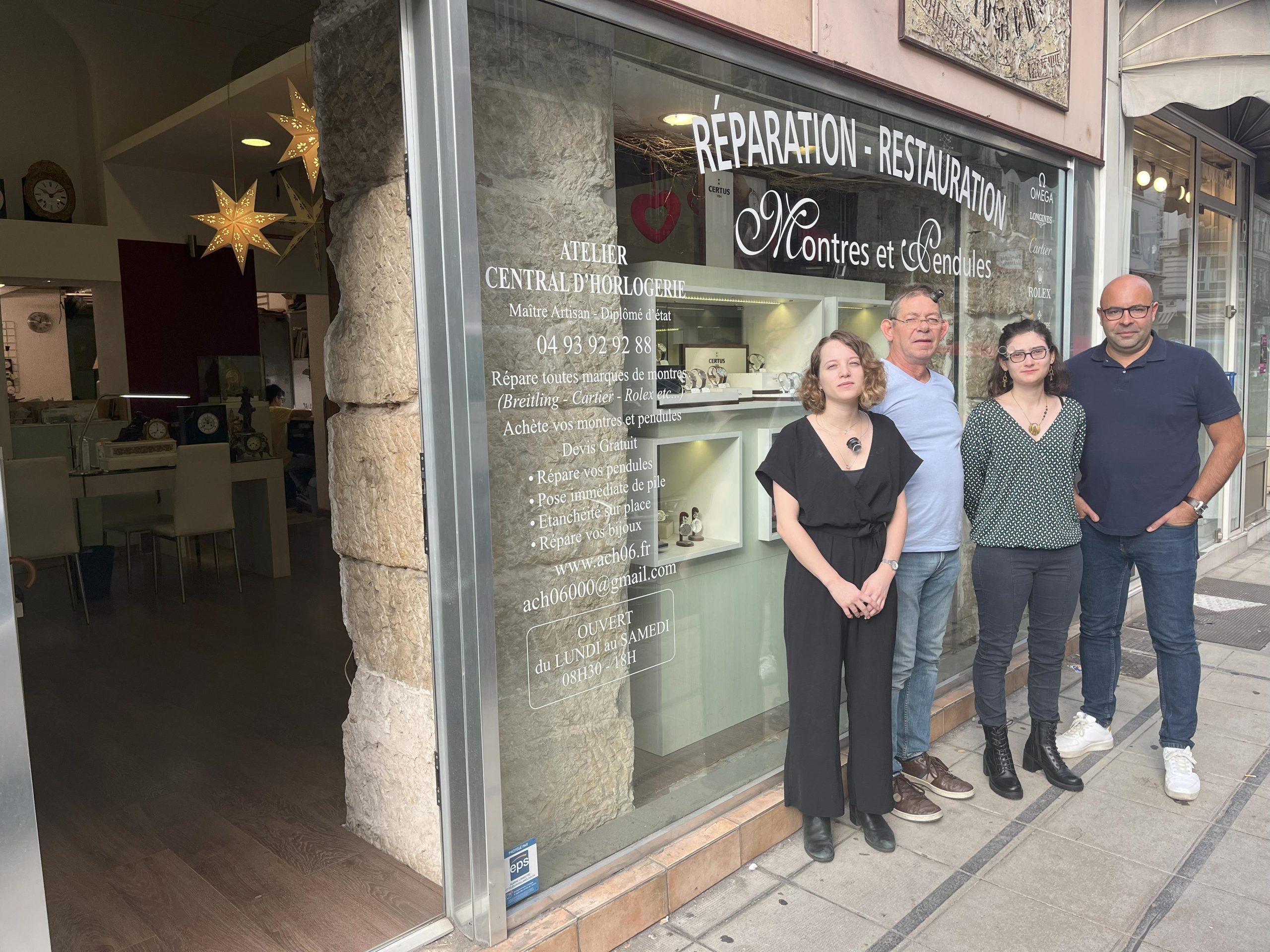Tony Simon Chef d'atelier horloger Nice